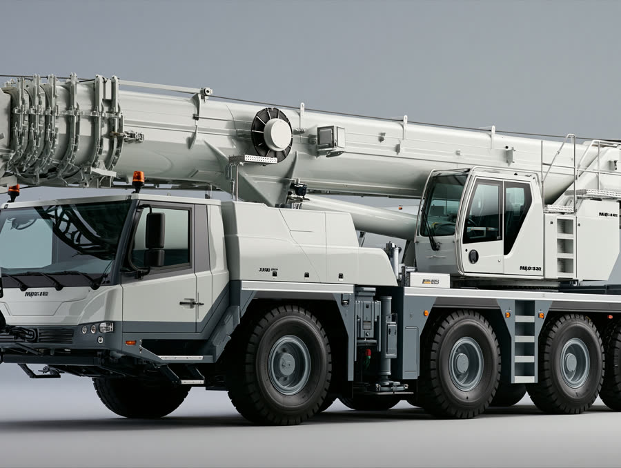 Multi-axle all-terrain mobile crane